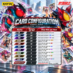 PRESALE 2026 Kamen Rider Kayou Trading Cards Booster Box 20 Packs Ships Oct 20 07FC0E-D4 - KOEEK