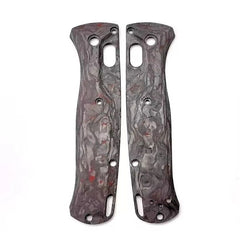 1 Pair Custom Made 3K Carbon Fiber Handle Scales For Benchmade Bugout 535 Knives 07FC0E-D4 - KOEEK