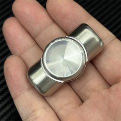 EDC Stainless Steel Brushed Craft Fidget Spinner Fashion Hand Spinner 07FC0E-D4 - KOEEK
