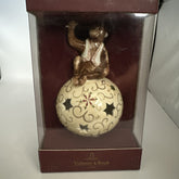 Villeroy & Boch Christmas Circus Monkey And Bear Ornament, Tea Light Holder VILLEROY & BOCH - KOEEK