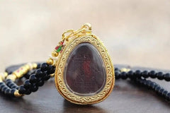 Exquisitely Wealth Good Luck Bless Buddha Pendant Amulet Pendant Necklace 07FC0E-D4 - KOEEK