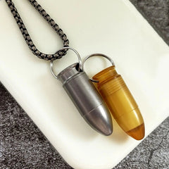 PEI Titanium Waterproof Pill Holder Case Organizer Container keychain EDC Gift 07FC0E-D4 - KOEEK
