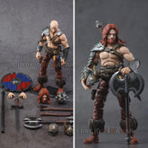 BFS Vitrun Barbarian Adventurer 1/18 Action Figure 3.75in Collectible Model BFS - KOEEK
