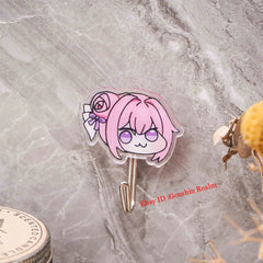3Pcs/Set Anime NIKKE:The Goddess of Victory Doro Acrylic Wall Sticky Hook Decor 07FC0E-D4 - KOEEK