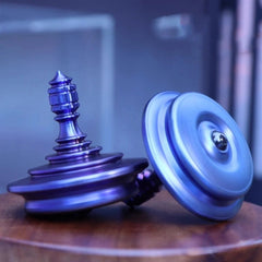 Titanium Alloy Spinning Finger Spinner Top Ceramic Bead EDC Fidget Spinner Toys 07FC0E-D4 - KOEEK