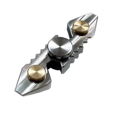 EDC Titanium Brass Fidget Spinner Pocket Tool Bottle Opener Pry Bar Crowbar Gift 07FC0E-D4 - KOEEK