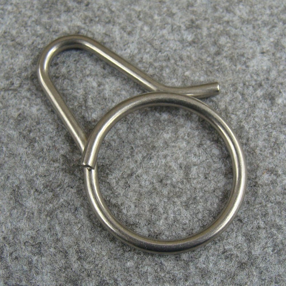 Titanium Alloy Key chain key ring Outdoor EDC Keychains Key Holder Gift 07FC0E-D4 - KOEEK