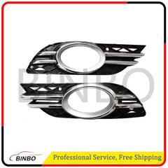 Set of 4PCS L+R Front Fog Light Trim Cover For Mercedes Benz W211 E350 E550 07FC0E-D4 - KOEEK
