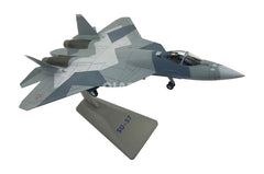1/72 Scale Russian Sukhoi Su-57 Stealth Fighter Aircraft Diecast Metal Model 07FC0E-D4 - KOEEK