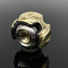 Noise Brass Fidget Spinner EDC Adult Metal Hand Spinner Fidget Toy ADHD Tool 07FC0E-D4 - KOEEK