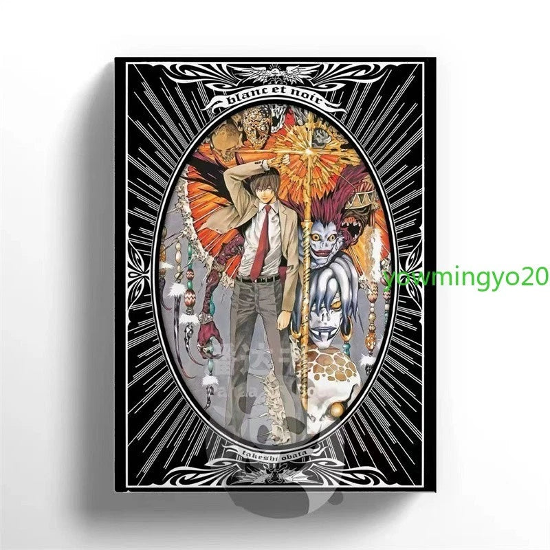 Death Note Light Yagami & L Lawliet Art Book Takeshi Obata Anime Manga Album 07FC0E-D4 - KOEEK