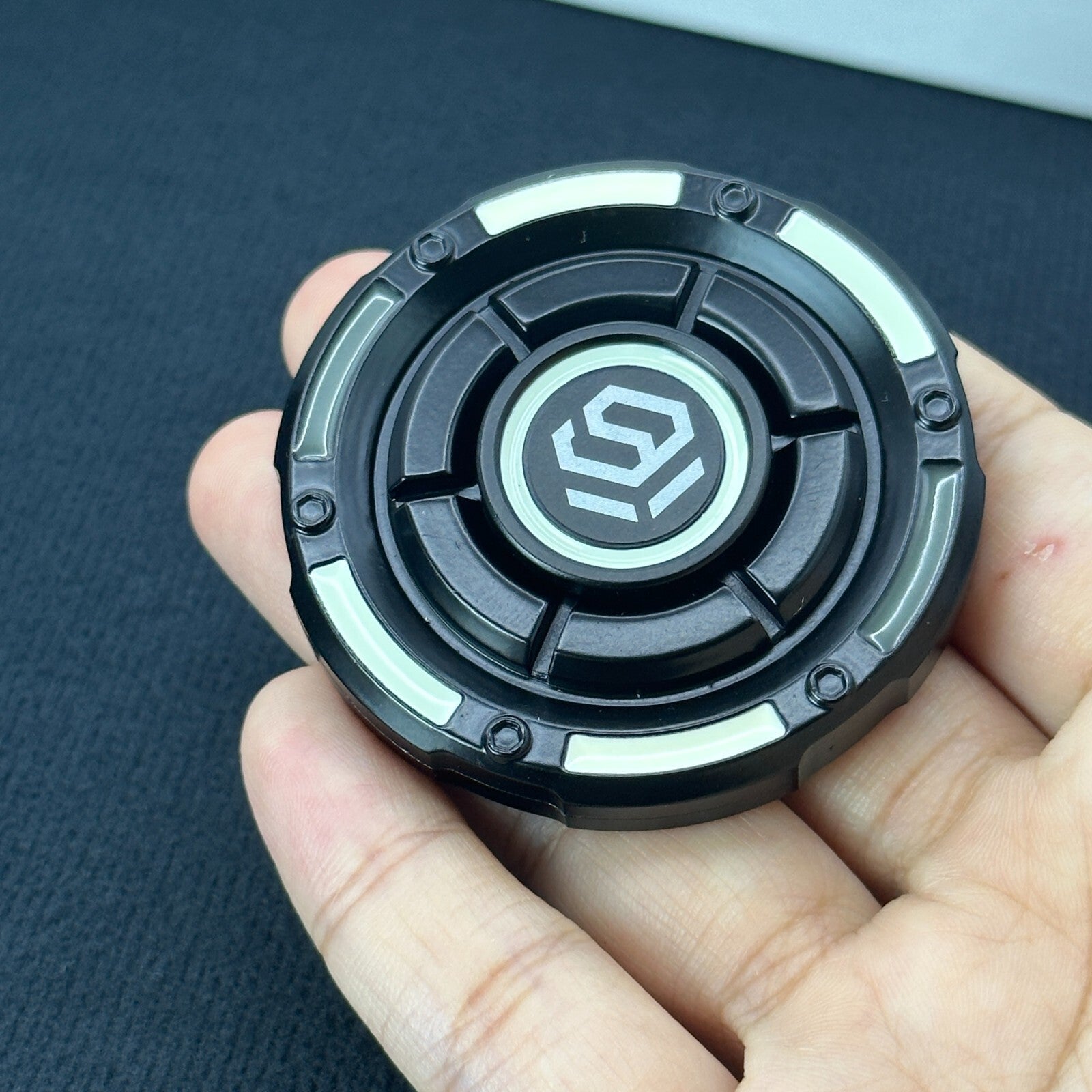 Fidget Spinner Traveler Edc Luminous Fidget Slider ADHD Gyro Toys Adult Gift 07FC0E-D4 - KOEEK