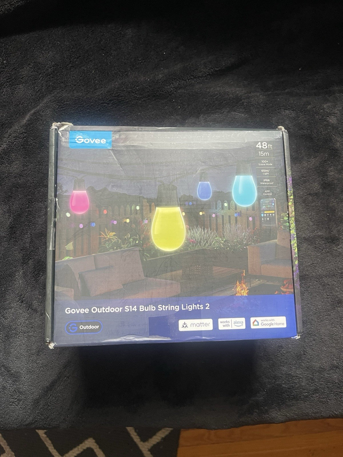 GOVEE - Outdoor S14 Bulb String Lights 2- 48ft String GOVEE - KOEEK