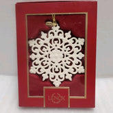 2023 Lenox Annual Snowflake Snow Fantasies Ornament LENOX - KOEEK