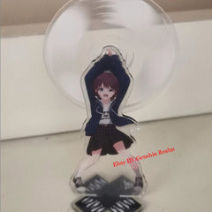 Anime GIRLS BAND CRY ISERI NINA Rotate Acrylic Desktop Stand Figure Collection 07FC0E-D4 - KOEEK