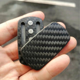 Click Clicker Carbon Fiber Slider Push Card Hand Fidget Pocket EDC Gifts Toys 07FC0E-D4 - KOEEK