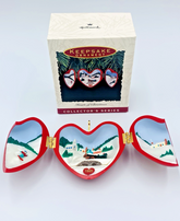 2 Hallmark Keepsake 1993 1994 Heart of Christmas Collector's Series Ornaments HALLMARK - KOEEK
