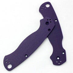 2pcs Custom Purple G10 Handle Scales For Paramilitary 2 Para 2 PM2 Folding Knife 07FC0E-D4 - KOEEK