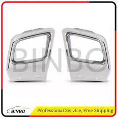 1 Pair Silver Rear Bumper Trim For Land Rover Range Rover Evoque 2010-2018 07FC0E-D4 - KOEEK