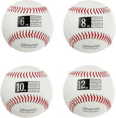 Weighted baseballs for throwing A set of 4 practice baseballs 07FC0E-D4 - KOEEK