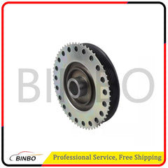 Crank Shaft Belt Pulley For Land Rover Range Rover Evoque 2.0L 2012-19 LR078547 07FC0E-D4 - KOEEK