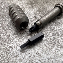Titanium Alloy Screwdriver portable Gadget Cross Bit Riding EDC multi-Tools 07FC0E-D4 - KOEEK