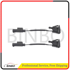 2PCS Windshield Wiper Nozzle Spray Jet For BMW 5 Series E60 525i 61667046060 07FC0E-D4 - KOEEK