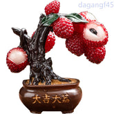 8.7cm Exquisite Litchi Tea Pet Tea Play Ornament Decorative Tea Set Tea Ceremony 07FC0E-D4 - KOEEK