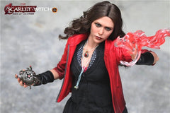 In Stock!HotToys 1/6 MMS301 Avengers 2 Age of Ultron Scarlet Witch Figure Toy 07FC0E-D4 - KOEEK