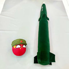 DF-17 Hypersonic Ballistic Missile Plush Doll Stuffed Toy Throw Pillow Xmas Gift 07FC0E-D4 - KOEEK