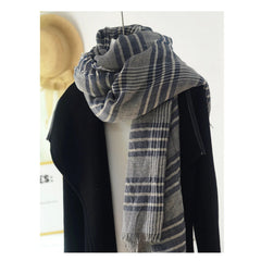 Mens Scotland Plaid Soft Cotton Scarf Casual Fashion Neckerchief Shawl Bandana 07FC0E-D4 - KOEEK