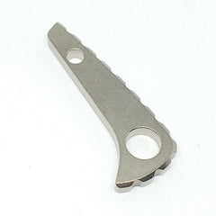 1PC Silver Anodized Titanium Back Spacer for Spyderco Paramilitary 2 Para2C81 07FC0E-D4 - KOEEK