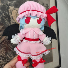Anime Touhou Project Figure Series Remilia Scarlet Stand Plush Doll Toy Gift 07FC0E-D4 - KOEEK