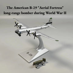 1:200 US World War II B-29 Superfortress Bomber Military Alloy Model Collection 07FC0E-D4 - KOEEK