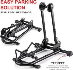Indoor Bike Floor Rack - Bike Rack for Garage/Home 07FC0E-D4 - KOEEK