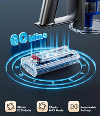 Battery for V06 Cordless Vacuum Cleaner, 1PCS 07FC0E-D4 - KOEEK