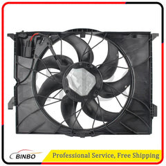 Radiator Cooling Fan Assembly For Mercedes Benz S550 Base Sedan 2007 2008-2013 07FC0E-D4 - KOEEK