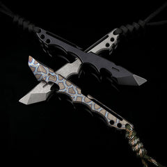 EDC Titanium Alloy Pocket Outdoor Multi Tools Pry Bar Crowbar Opener Cutter Tool 07FC0E-D4 - KOEEK