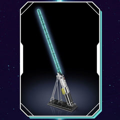 new Mould King 10139 Blue Sword Glows Lightsaber Fluorescent Building Block Toy MOULD KING - KOEEK