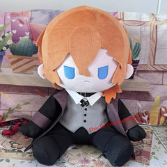 Anime Bungo Stray Dogs Nakahara Chuuya Sitting Position Plush Toy Gift 40cm 07FC0E-D4 - KOEEK