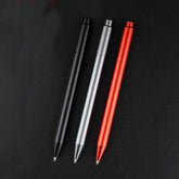 EDC Aluminium Alloy Press Ballpoint Pen Signature Pen Pocket Office Writing Pen 07FC0E-D4 - KOEEK