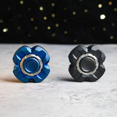 Mini Exquisite Stainless Steel Hand Spinner Stylish Unique EDC Fidget Toys 07FC0E-D4 - KOEEK
