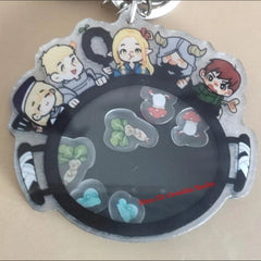 Anime Delicious in Dungeon Marcille Acrylic Keychain Backpack Pendant Gift 07FC0E-D4 - KOEEK