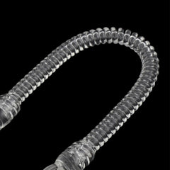Retractable Spiral Spring Coil Spring Keychain with Lobster Clasp Carabiner Hook 07FC0E-D4 - KOEEK