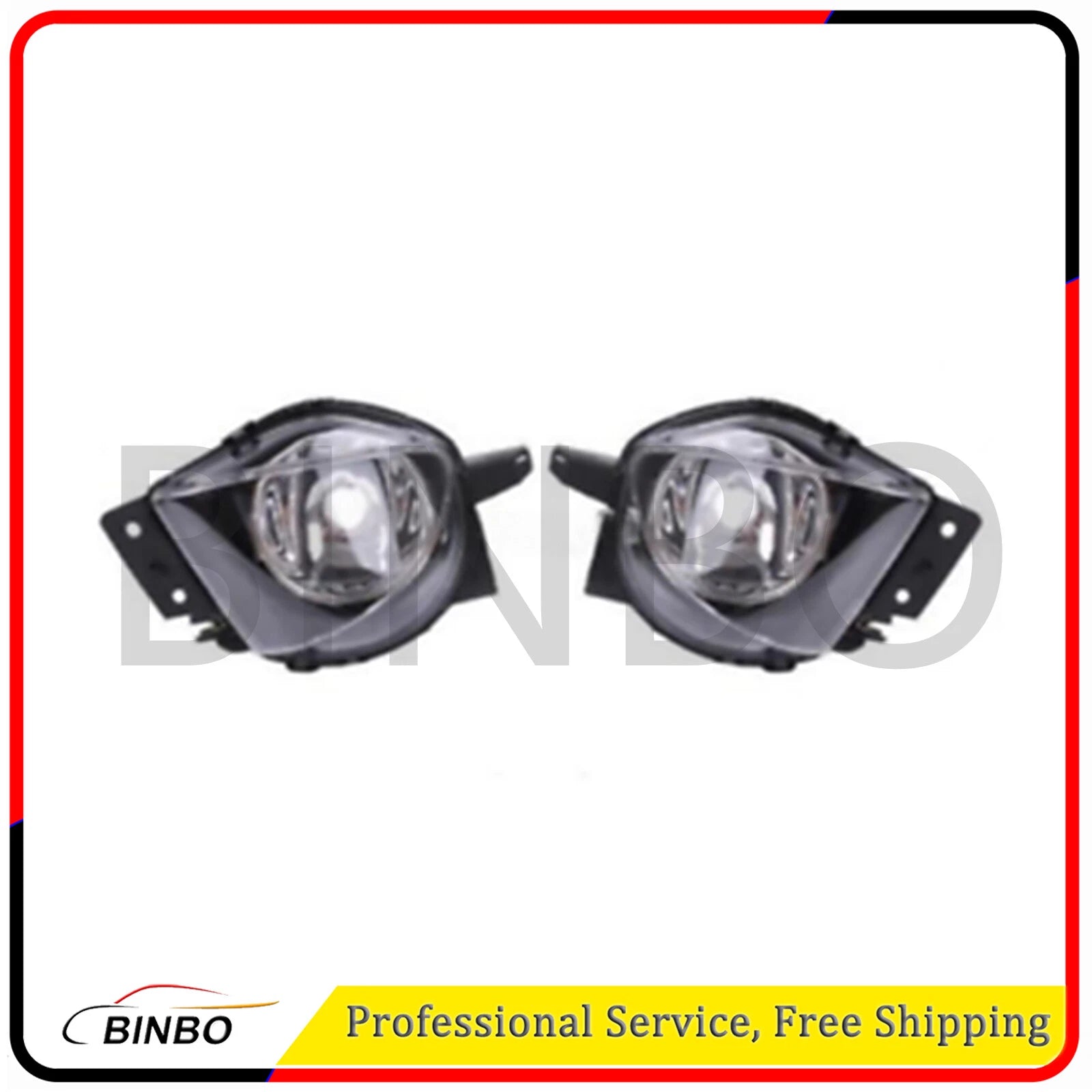 LED Left & Right Fog Lights For 2006 2007 2008 BMW E90 325I 328I 330I 335I Pair 07FC0E-D4 - KOEEK