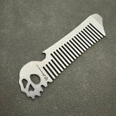 RIHE Design TC4 TITANIUM PRY Bar TOOL Ghost EDC bottle opener Comb Gift 07FC0E-D4 - KOEEK