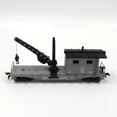 HO1:87 Train Model Railway Metal Track 40ft Crane Transporter Truck With box 07FC0E-D4 - KOEEK