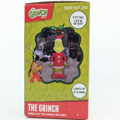 Gemmy - The Grinch 4 Ft Airblown Inflatable Yard Decoration -Lights Up Dr. Seuss GEMMY - KOEEK