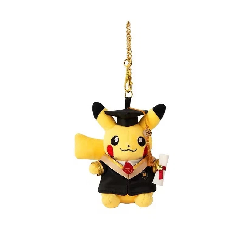 official Pokemon Center We've Graduated Series Pikachu (Male) Plush Keychain POKEMON - KOEEK