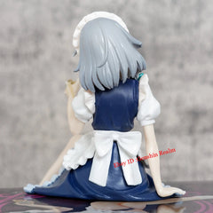 Anime Touhou Project Izayoi Sakuya Pvc Figure Model Collection Decor Gift 07FC0E-D4 - KOEEK